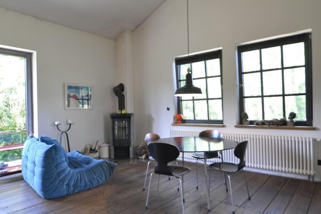 Schwarz Romantisches Studio Am Waldesrand Mit Gartensauna מראה חיצוני תמונה